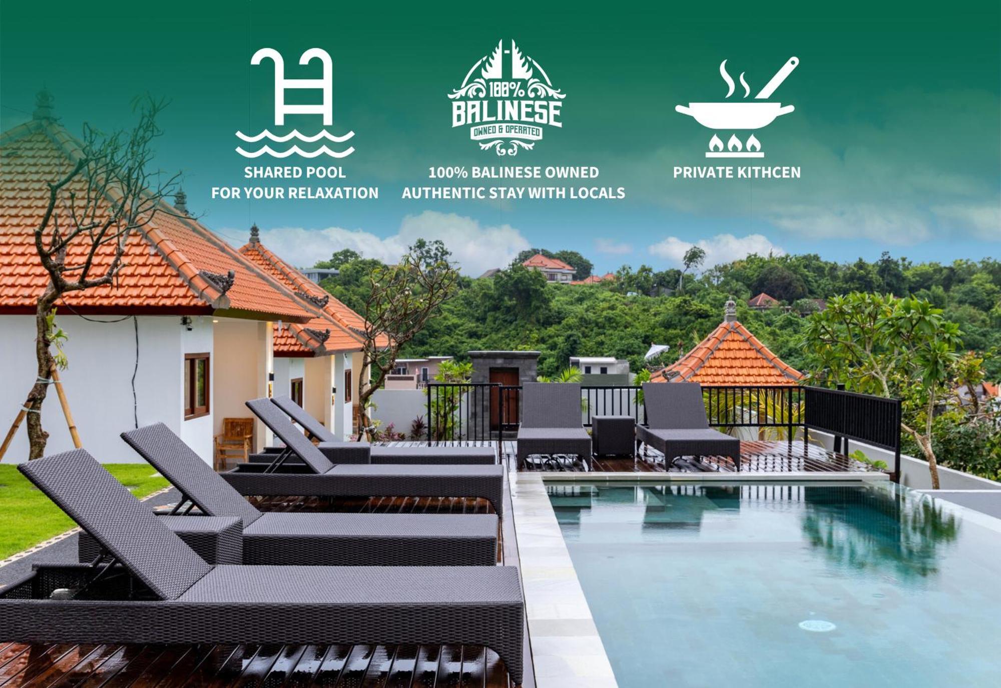 Agra Villa Bali By Bukit Vista Ungasan Zewnętrze zdjęcie